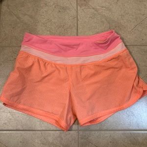 Lululemon 4 shorts